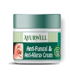 AyurWell Ayurvedic Anti-Fungal Cream For Men & Women - Anti Fungal Malam For Ringworm - Itching Eczema Cream